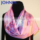 Wholesale Best Quality Custom Women Adult Silk Scarf thumbnail-2