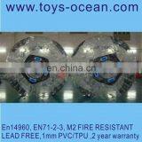 Used Soccer Shape Inflatable Zorb Ball thumbnail-2