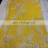 Hand Made Indian French Lace With Beaded and Stone Design No.3 thumbnail-4