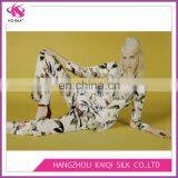 2017 Topselling Floral Printing Nylon Rayon Burnout Silky Velvet Fabric