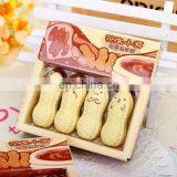 4 Pcs Peanut Eraser Very Cute Eraser for Student 3d Erasers For Kids thumbnail-2
