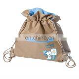 Wholesale Eco Friendly Plastic pp Non Woven Drawstring Tote Bag