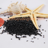 Wholesale Crushed Glass Seed Beads Aquarium Landscaping 1-3mm Black Aggregates Glass Bead thumbnail-1