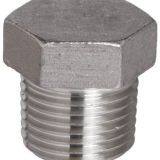 Forged Pipe Fitting ASME B16.11 3000LB Male Threaded A105 Hex Head Plug thumbnail-2