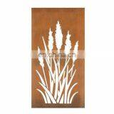 Laser Cut Realistic Corten Steel Garden Screen thumbnail-2