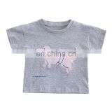 4866 Cross-border direct supply summer kids baby cotton t shirt for girls