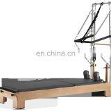Очень хорошего качества белая кленовая древесина реформатор пилатеса с башней, используемый в реформаторе для машинки пилатеса с полу-трапецией thumbnail-2