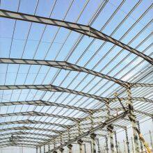 New Design Reliable Seismic Earthquake Prefabricated Light Steel Structure Muti Slope Workshop thumbnail-5