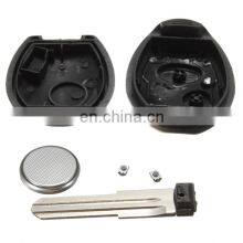 Black Replacement 2 Button Remote Key Case Battery Switch Repair Kit For Discovery 2 TD4 TD5 For Land Rover 75 thumbnail-4