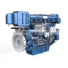 Original 6 Cylinder 330kw/450hp/1500rpm WHM6160C450-5 Weichai Marine Diesel Motor thumbnail-1