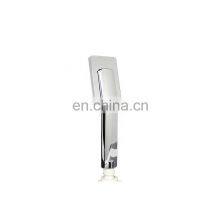 Multifunctional 3 Color High Quality Chrome 8 Inches ABS Plastic Square Bathroom Top Rain Overhead Shower Hand Shower Sets thumbnail-5