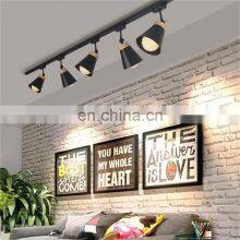 Retail Track Rail Lamp With 9W E27 Spotlights Bulb Aluminum Track Fixture Spot Rail Tracking Lamp thumbnail-4