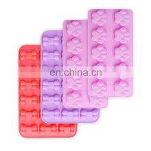 Wholesale Bone and Paws Silicone Mold DIY Baking NonStick Candy Gummy Mould Chocolate Mold Cake Baking Tool thumbnail-1