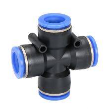 PU-4 6 8 10 12 Pneumatic One Touch Union Straight Pipe Quick Fittings thumbnail-3