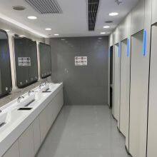 Chinese Manufacture Hpl Panel Commercial Bathroom Stall Public Toilet Cubicle Partition Water Resistant Office Toilet Partition thumbnail-5