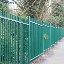 Customized JH Fence 5mm Steel Tubular Panel Heat Treated Eco-Friendly Rodent Proof Waterproof Powder Coated Modern Outdoor thumbnail-3