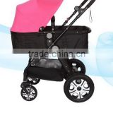 2016 New wholesale see baby stroller with rotate wheels