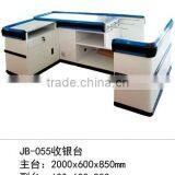 JB-055 Beautiful Metal Commercial Supermarket Cashier Checkout Counter thumbnail-1