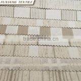 100% Polyester Faxu Linen Stripe Window Curtain Fabric thumbnail-3