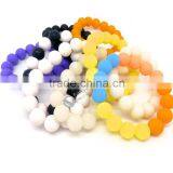 FDA Approved Silicone Bead Bracelet/cheapest Silicone Bracelets thumbnail-2