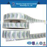 Coating Paper Material and Accept Custom Order Scratch off Label