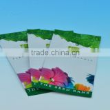 Plastic Foil Color Papaya Seeds Bags, Pouch for Packing Papaya Seeds
