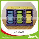 China Manufacturer Children Furniture Kids Storage Cabinet for Toys thumbnail-4