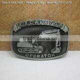 Wholesale Men's 35mm Metal Plate Belt Bucklewith Rhinestones thumbnail-4