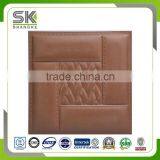 Luxury Waterproof Leather Carving 3D Wall Panels For TV Background thumbnail-3