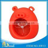 High Quality Newest Arrival Fashion Cute Silicone Alarm Clocks thumbnail-1