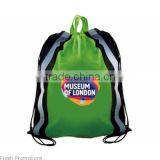 Reflective Drawstring Backpack