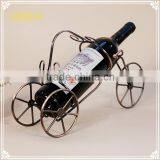 Custom Iron Wine Rack Trolley Metal Craft Ornaments Home Decorations thumbnail-6