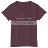 Heat Press Short Sleevescotton Tshirt Hair Salon Uniforms thumbnail-2