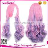 Exported Fancy Mixed Color Synthetic Cosplay Wigs Caps thumbnail-4