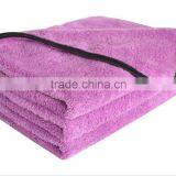 China Supply Custom 16x24inch 380 Gsm Plush Ultra Thick Microfiber Cloth for Car thumbnail-4