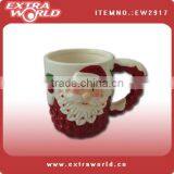 Santa Ceramic Christmas Coffee Mug