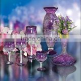 colored mosaic candle holder votive candle holder