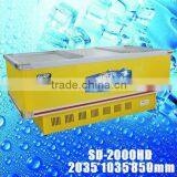 SD-2000D Glass Door Chest Freezers Commercial Solar Freezer Ultra Low Temperature Freezer thumbnail-1