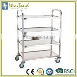 Kitchen trolley prices, banquet equipment stainless steel trolley for sale