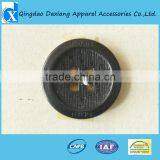 High End Black Corozo Nut Button