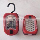 24+3 LED Flexible Work Light With Magnet and Hook for Promotion
