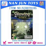 Night glow in the dark star sticker with strong adhesive back
