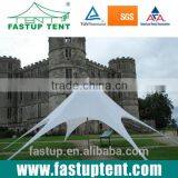 Outdoor Camping Event Tent Star Shape Tent Installing on Grassland thumbnail-2