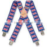 Fashion Personalized Custom Men Woven Suspender thumbnail-2