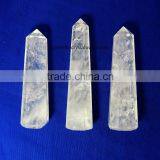 Crystal Quartz B Grade Wholesale Pencil 6 to 8 Facets Single Terminated Point Khambhat Gujarat India Crystal Waves