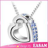 Easam Fashionable Eternal Love Double Heart Crytsal Gold Jewelry Quality Choice thumbnail-3