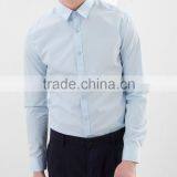 Men's Classic Dress Business Cotton Long Sleeve Shirt thumbnail-2