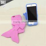 The Little Mermaid Tail Newest Cute Style Universal Silicone Phone Case for Iphone, Beauty Custom Universal Silicone Phone Case thumbnail-1