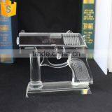 Hot Sale Crystal Gun Model Toy for Children Gift