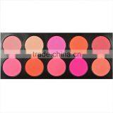 2016 New Professional 10 Colors Blusher Blush Palette Your Own Brand Makeup thumbnail-5